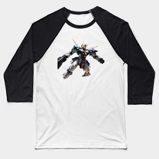 Galactic Warriors: Gundam Space Battles Baseball T-Shirt